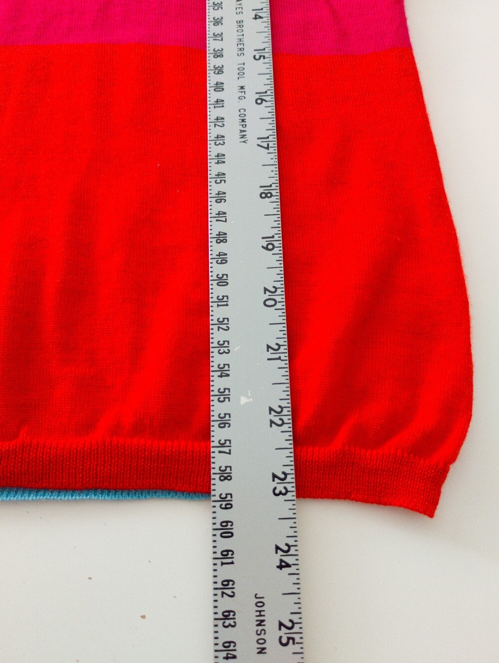 Nine West 100% Merino Wool Colorblock Pullover Sweater Size Medium Multi-Colour - Picture 4 of 5